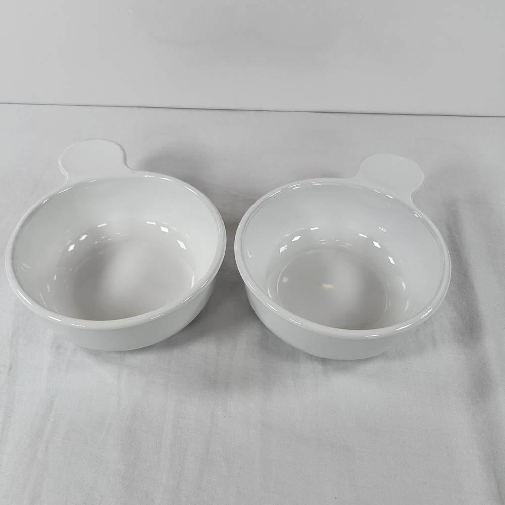 Set of 2 Corning Ware White GRAB IT Bowls P-150